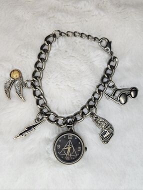 Harry Potter Stainless Steel Charm Bracelet
